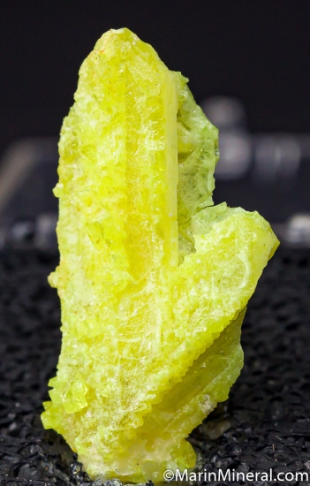 Sulfur after Selenite from Silver Peak, Esmeralda Co., Nevada, USA [db_pics/pics/CT306a.jpg]