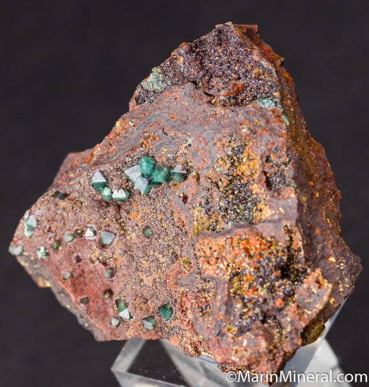 Scorodite from Ojuela Mine, Mapimi, Durango, Mexico [db_pics/pics/D236b.jpg]