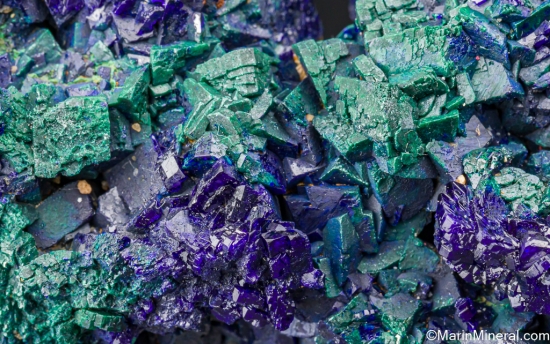 Azurite, Malachite after Azurite from Chessy, Rhone-Alpes, France [db_pics/pics/LL937d.jpg]