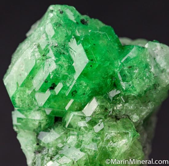 Tsavorite with Graphite from Merelani Hills, Arusha, Tanzania [db_pics/pics/M419e.jpg]