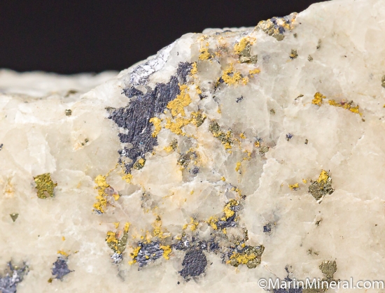 Gold in Quartz from Empire Mine, Grass Valley, Nevada Co., California, USA [db_pics/pics/M687c.jpg]