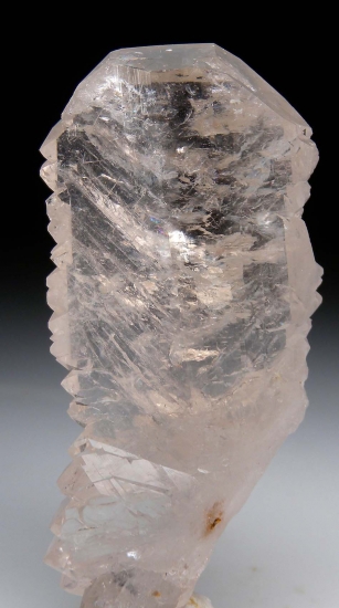 Quartz Gwindel from Shalman, Khyber Agency, Pakistan [db_pics/pics/M692a.jpg]
