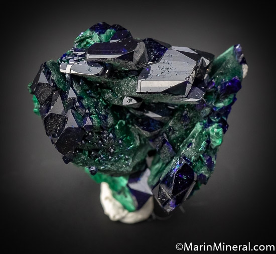 Azurite with Malachite from Milpillas Mine, Cuitaca, Sonora, Mexico [db_pics/pics/SM504c.jpg]