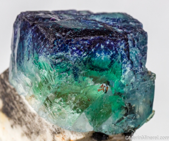 Fluorite on twinned Orthoclase from Erongo Mountains, Namibia [db_pics/pics/ST146c.jpg]