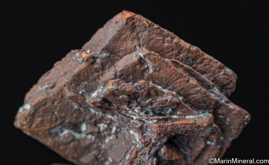 Copper after Azurite from Copper Rose Mine, Grant Co., New Mexico, USA [db_pics/pics/ST260c.jpg]