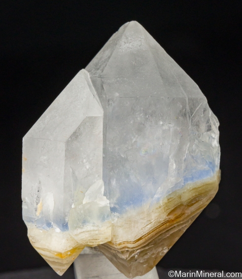 Dumortierite, Hematite (?) in Quartz from Vaca Morta quarry, Serra da Vereda, Boquira, Bahia, Brazil [db_pics/pics/ST263a.jpg]