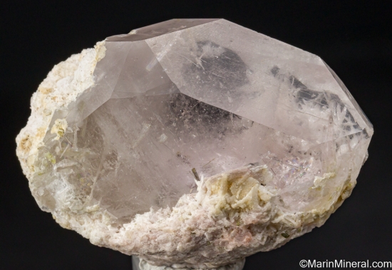 Tourmaline in Morganite from Kunar, Afghanistan [db_pics/pics/ST264a.jpg]