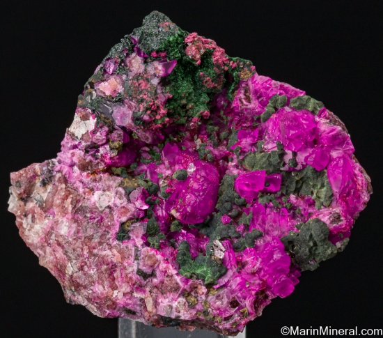 Kolwezite on Cobaltian Calcite from Kolwezi Mining District, Lualaba, DR Congo [db_pics/pics/ST365a.jpg]