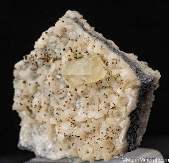 Calcite on Dolomite from Convoy Quarry, Donegal, Ireland [db_pics/pics/SV457b.jpg]