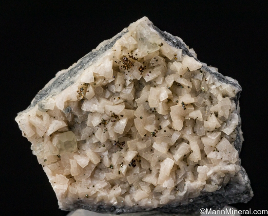 Calcite on Dolomite from Convoy Quarry, Donegal, Ireland [db_pics/pics/SV457c.jpg]