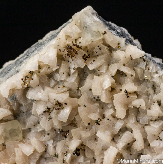 Calcite on Dolomite from Convoy Quarry, Donegal, Ireland [db_pics/pics/SV457d.jpg]