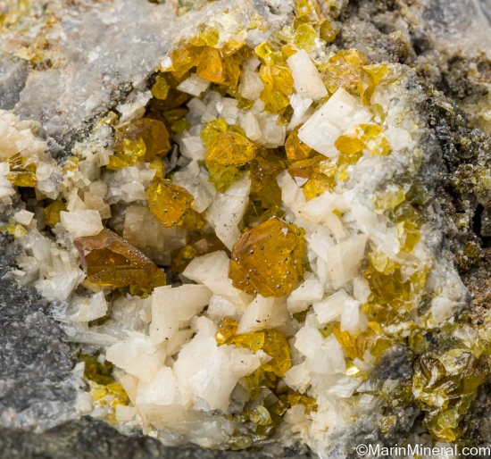 Sphalerite with Dolomite from Lisheen Mine, Moyne, Co. Tipperary, Ireland [db_pics/pics/SV501c.jpg]
