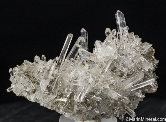 Quartz with Pyrite from Glengowla Mine, Oughterard, Co. Galway, Ireland [db_pics/pics/SV515a.jpg]