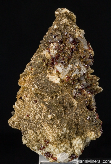 Sphalerite, Quartz, Dolomite from Mogul Mine, Silvermines, Co. Tipperary, Ireland [db_pics/pics/SV524a.jpg]