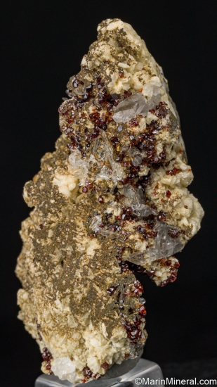 Sphalerite, Quartz, Dolomite from Mogul Mine, Silvermines, Co. Tipperary, Ireland [db_pics/pics/SV524b.jpg]