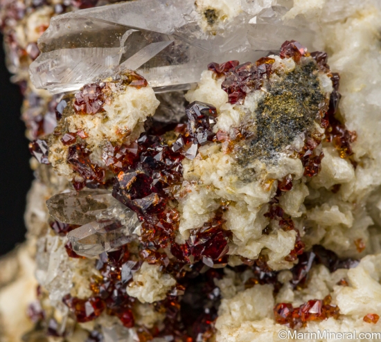 Sphalerite, Quartz, Dolomite from Mogul Mine, Silvermines, Co. Tipperary, Ireland [db_pics/pics/SV524e.jpg]