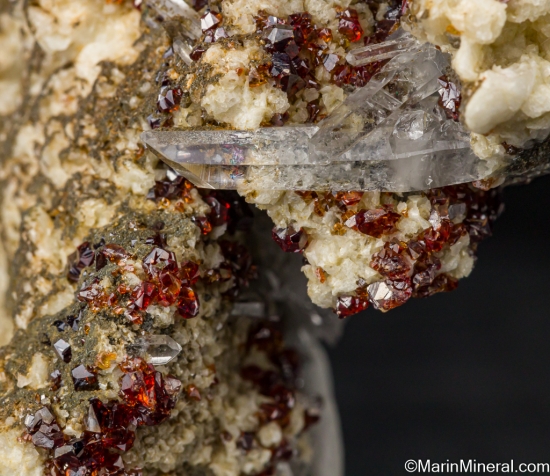 Sphalerite, Quartz, Dolomite from Mogul Mine, Silvermines, Co. Tipperary, Ireland [db_pics/pics/SV524f.jpg]