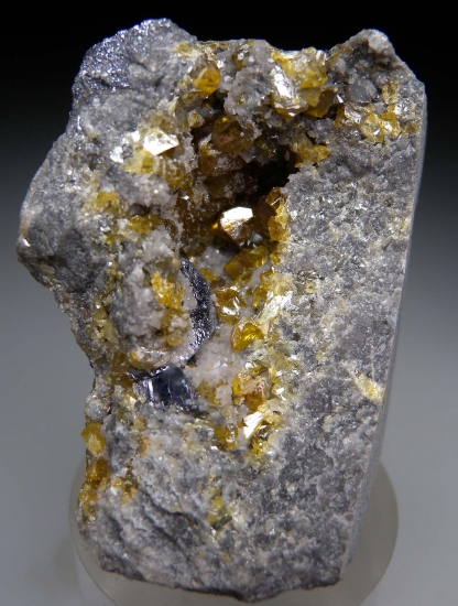 Sphalerite with Galena from Lisheen Mine, Moyne, Co. Tipperary, Ireland [db_pics/pics/SV525a.jpg]