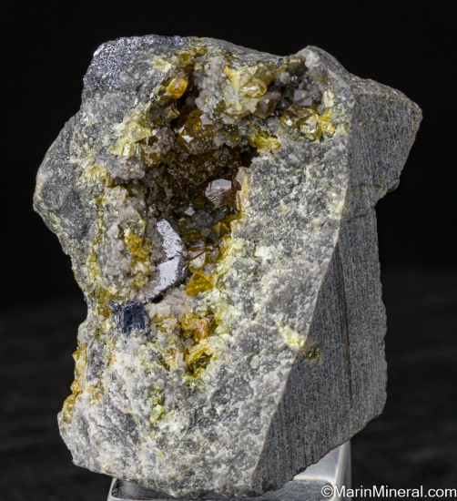 Sphalerite with Galena from Lisheen Mine, Moyne, Co. Tipperary, Ireland [db_pics/pics/SV525b.jpg]