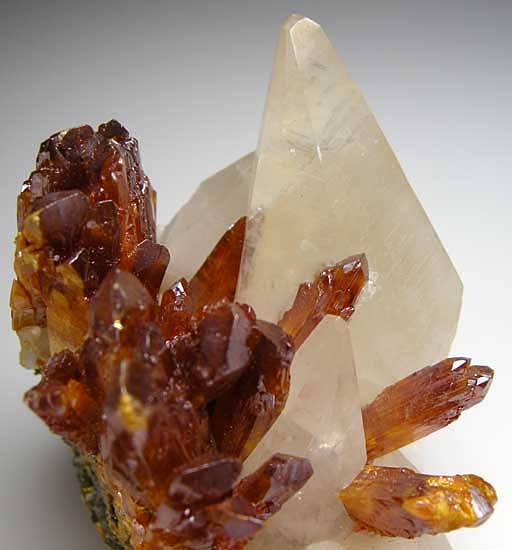 Orpiment with Calcite from Shimen Mine, Hunan Prov., China [db_pics/pics/a446c.jpg]
