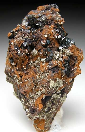 Scorodite with Pyrite from Pingtouling Mine, Guangdong Prov., China [db_pics/pics/a688a.jpg]