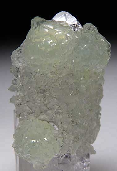 Prehnite on Quartz from Goboboseb Mountains, Brandberg District, Namibia [db_pics/pics/af233b.jpg]