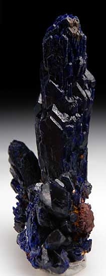 Azurite from Bou Bekker Mine, Touissit, Morocco [db_pics/pics/af447b.jpg]