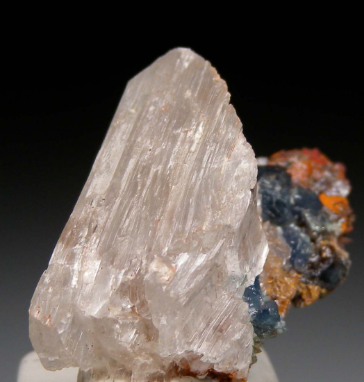 Scorodite with Selenite from Mina Oujela, Mapimi, Durango, Mexico [db_pics/pics/au141d.jpg]