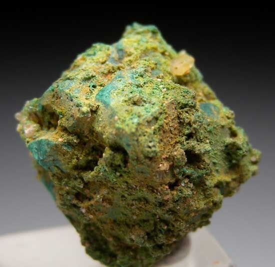 Malachite after Cuprite on Azurite (set of 4) from Blue Mine, Chessy, Rhone-Alpes, France [db_pics/pics/e666b.jpg]