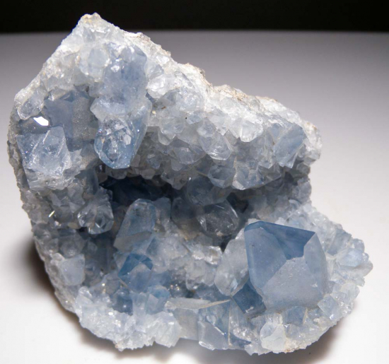 Celestite from Sakoany deposit, Katsepy, Mitsinjo, Boeny, Madagascar [db_pics/pics/fm392b.jpg]