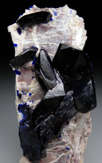 Azurite from Milpillas Mine, Cuitaca, Sonora, Mexico [db_pics/pics/fm447b.jpg]