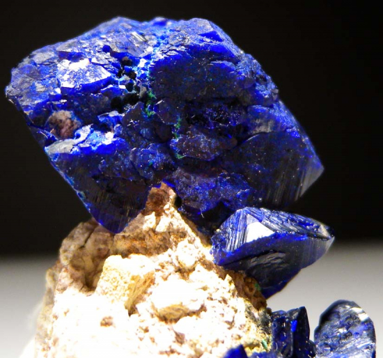 Azurite from Milpillas Mine, Cuitaca, Sonora, Mexico [db_pics/pics/fm448d.jpg]