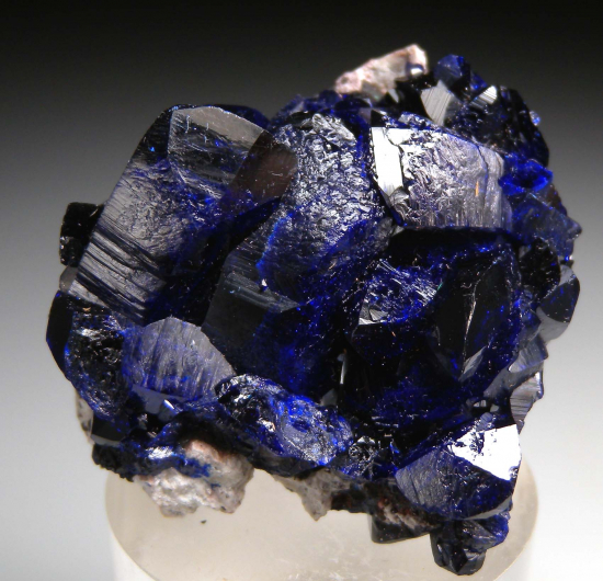 Azurite from Milpillas Mine, Cuitaca, Sonora, Mexico [db_pics/pics/fm450a.jpg]