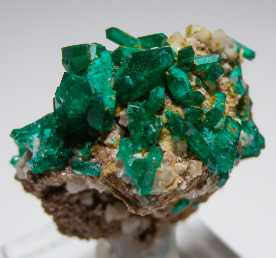Willemite and Dioptase from Gotala, near Mindouli, Pool Dept., Rep. of Congo [db_pics/pics/fm523e.jpg]