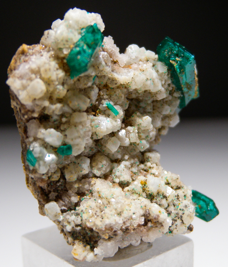 Willemite and Dioptase from Gotala, near Mindouli, Pool Dept., Rep. of Congo [db_pics/pics/fm932b.jpg]