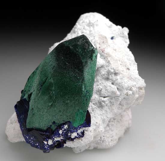 Malachite after Azurite from Milpillas Mine, Cuitaca, Sonora, Mexico [db_pics/pics/m132c.jpg]