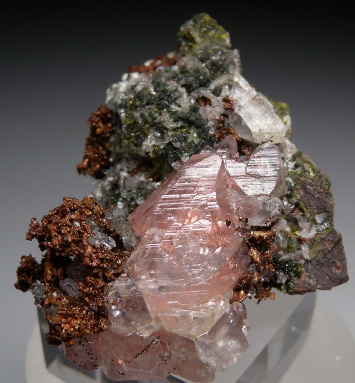 Copper in Calcite from Pewabic Lode, Quincy Mine, Houghton Co., Michigan, USA [db_pics/pics/mk492d.jpg]