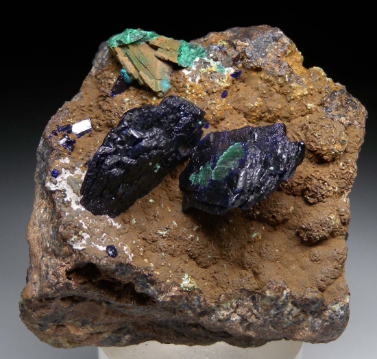 Azurite from Bisbee, Cochise Co., Arizona, USA [db_pics/pics/mk494a.jpg]