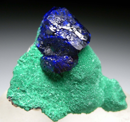 Azurite with Malachite from Milpillas Mine, Cuitaca, Sonora, Mexico [db_pics/pics/mk560a.jpg]