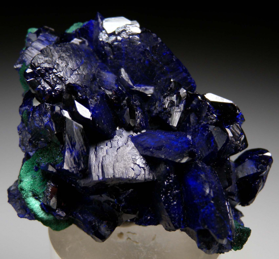 Azurite from Milpillas Mine, Cuitaca, Sonora, Mexico [db_pics/pics/p179a.jpg]
