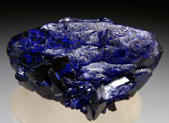 Azurite with Malachite from Milpillas Mine, Cuitaca, Sonora, Mexico [db_pics/pics/p187a.jpg]