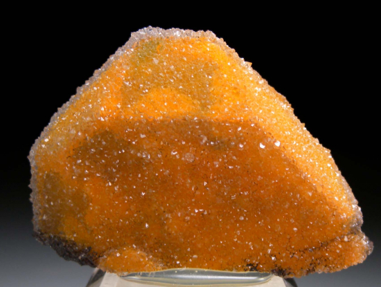 Quartz on Wulfenite from M'Fouati, Bouenza Dept., Rep. of Congo [db_pics/pics/p250a.jpg]