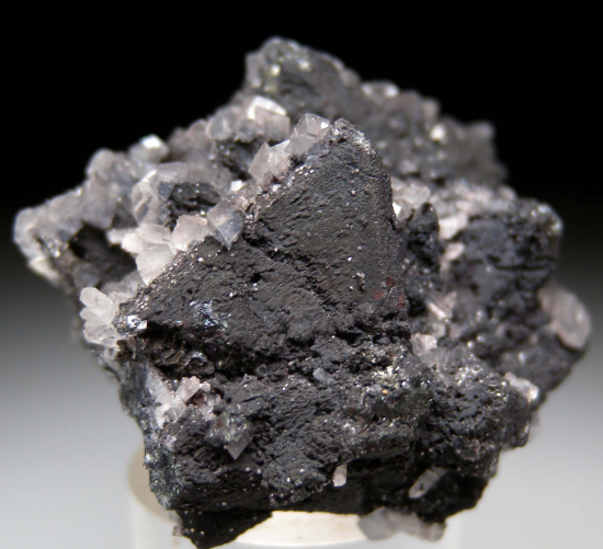 Calcite on Tennantite from Tsumeb, Namibia [db_pics/pics/p269c.jpg]