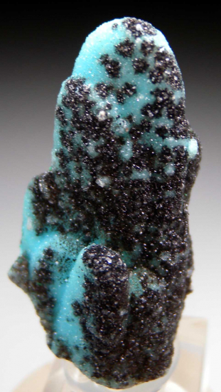 Chrysocolla pseudomorph from Tenke-Fungurume, Lualaba, DR Congo [db_pics/pics/p287b.jpg]