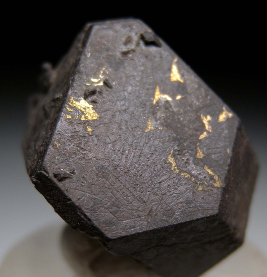 Pyrite on Alabandite from Merelani Hills, Arusha, Tanzania [db_pics/pics/p309c.jpg]