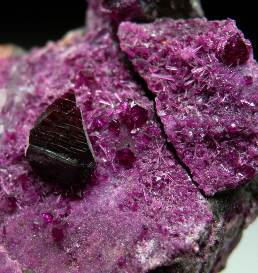 Kammererite from Kop Krom Mine, Kop Daglari, East Anatolia, Turkey [db_pics/pics/p386b.jpg]