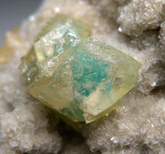 Cavansite in Calcite with Stilbite from Wagholi Quarry, Pune Dist., Maharashtra State, India [db_pics/pics/p494c.jpg]