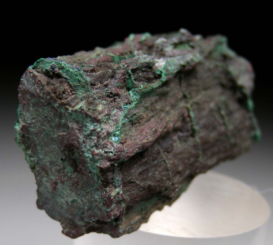 Chalcocite after wood from Nacimiento Mine, Cuba, New Mexico, USA [db_pics/pics/p520b.jpg]