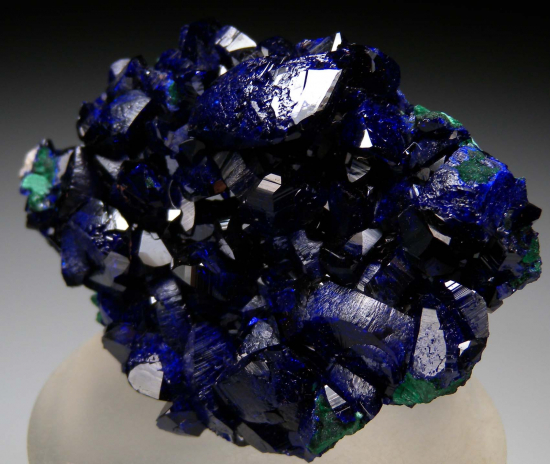 Azurite from Milpillas Mine, Cuitaca, Sonora, Mexico [db_pics/pics/p635c.jpg]