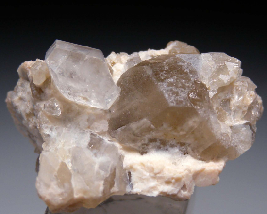 Phenakite with Smokey Quartz from Khetchel, Malo, near Momeik, Myanmar [db_pics/pics/p735a.jpg]